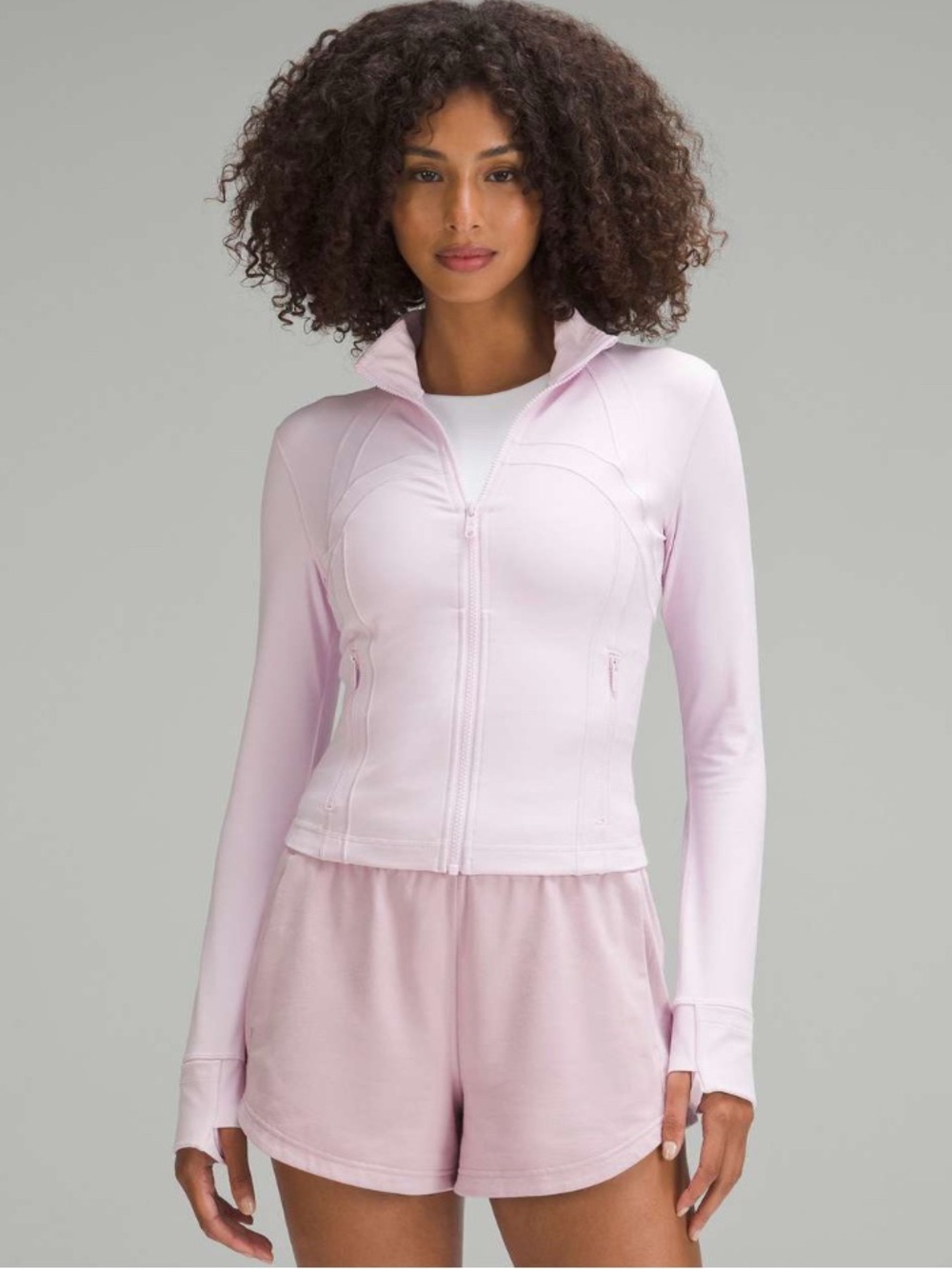 lululemon meadowsweet pink define jacket